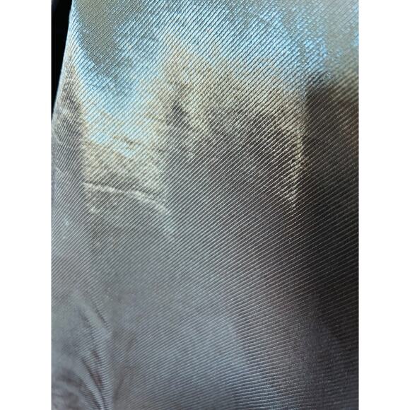 NWOT Metallic Belted Trench Coat Fully Lined Ulla Popken Size 12 - 14 LARGE - Picture 13 of 14